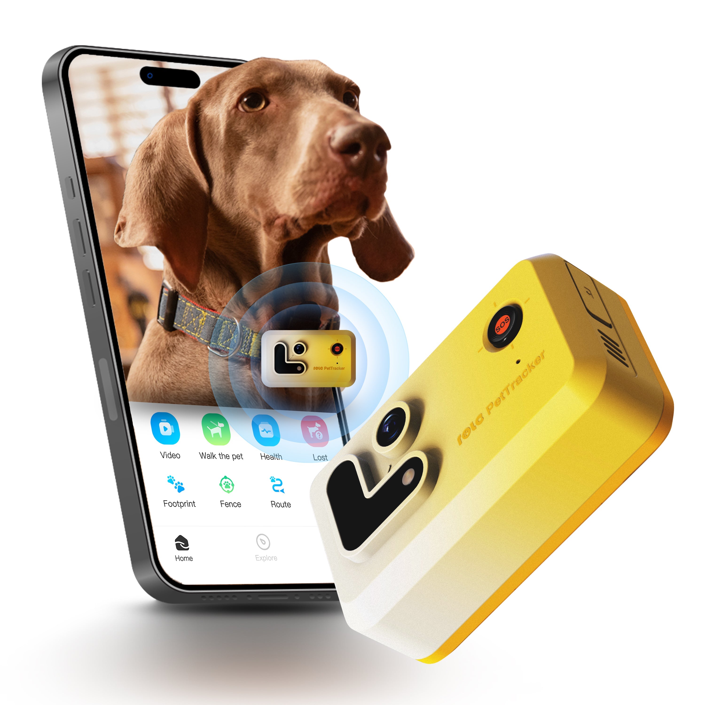 Haustier Tracker – GPS-Tracker mit Kamera